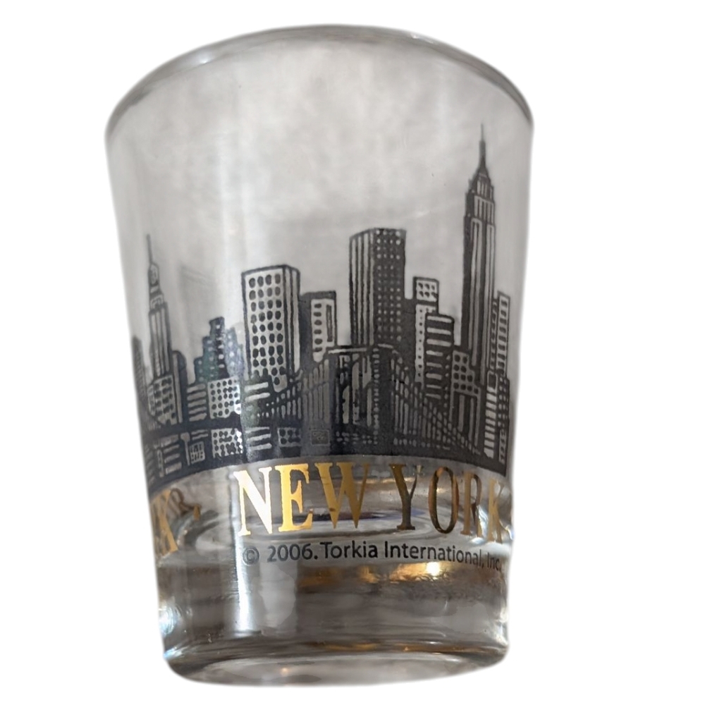 New York City Skyline Shot Glass